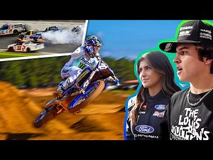 Dallas Supercross Prep Then Watching My Sister Hailie Deegan At Nascar!