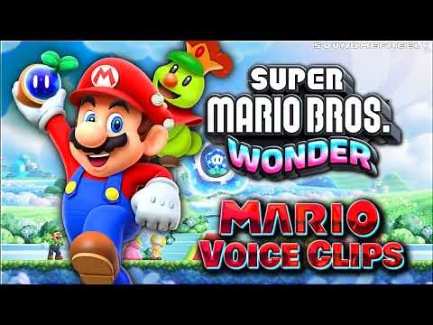 All Mario Voice Clips • Super Mario Bros. Wonder • Voice Lines • Nintendo Switch (Kevin Z. Afghani)