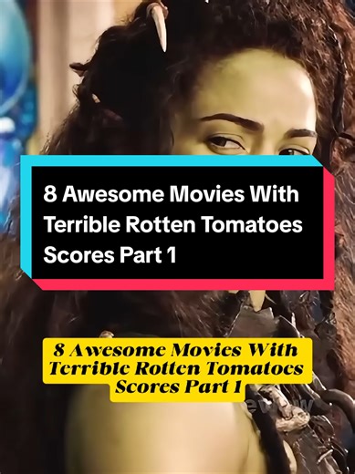 8 Awesome Movies With Terrible Rotten Tomatoes Scores Part 1#actor #longervideos #movie