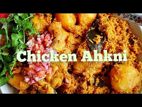 How to make delicious Chicken Ahkni.