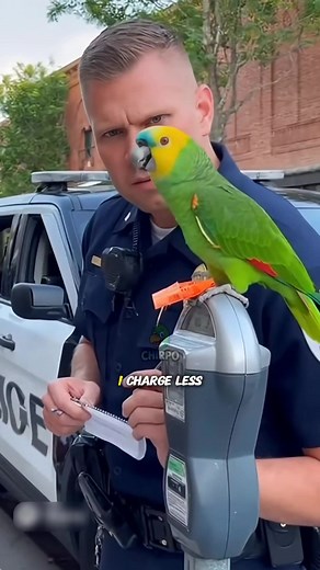 The Parrots vs Police – Funniest Clash Ever! 😂 #talkingparrot #funnyparrot #talkingparrot #roasting | Alex Hales