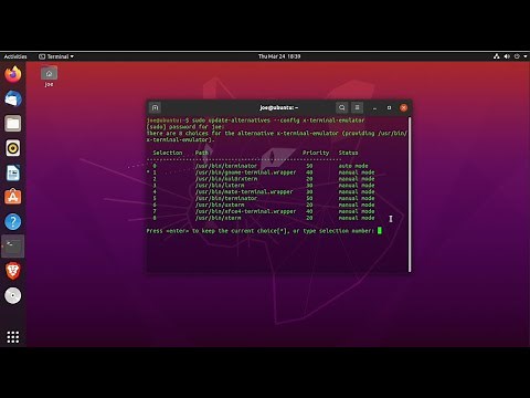 Change Default Terminal In Ubuntu 20.04
