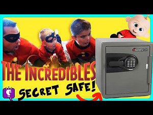Jack Jack's SECRET SAFE Adventure Part 4 with The Incredibles by HobbyKidsTV - Videos For Kids