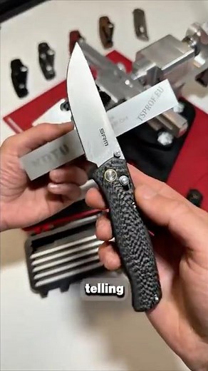 SRM Medal 255L + KDTU Hybrid Stones = Perfect Match #knifesharpening