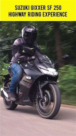 Suzuki Gixxer SF 250 Highway Riding Experience!#SuzukiGixxerSF250 #SuzukiGixxerSeries #BikeBD