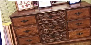 Watch The Incredible Way She Transforms An Old Dresser Into A Useful Kitchen Island!