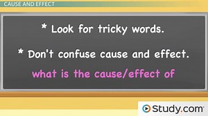 Study.com ACT Reading Test Prep: Cause and Effect and Comparison Questions