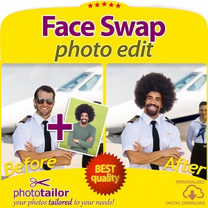 Face Swap Photo Edit, Photoshop Service, Change Head in a Picture With Another Head, Family or Business Photos, for Humans or Pets, Digital - Etsy
