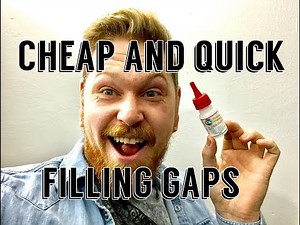 How To Fill Gaps On Models Without Liquid Green Stuff: Super Glue Hack