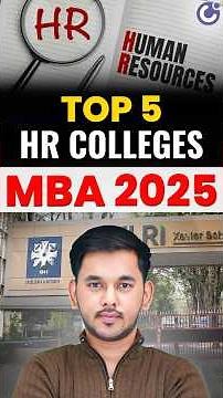 💥 Best HR MBA Colleges in India 2025 | Top 5 B-Schools with High Placements
