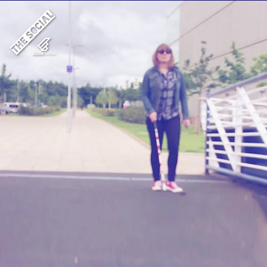 Do you know what the red and white cane means? | BBC The Social