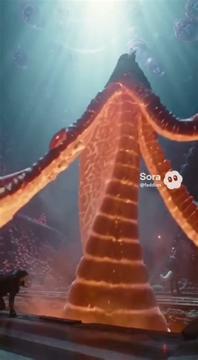 21Deep beneath the ocean, an alien dinosaur and a massive sea beast fight together as @faddion gritn