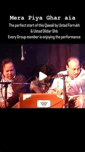 Ustad Farrukh Fateh Ali Khan on Instagram: "The perfect start of this Qawali by Ustad Farrukh & Ustad Dildar Shb Every Group member is enjoying the performance nfak #nfaklines#farukhfatehalikhan #ustadfarukhfatehalikhan #urdu #urdupoetry #urdushayri #urdupoetrylovers #urdupoetryworld #love #hearttouching #trending #instagood #me #tabla #harmonium #world #fashion #explore #instagram #instalike #instareels"