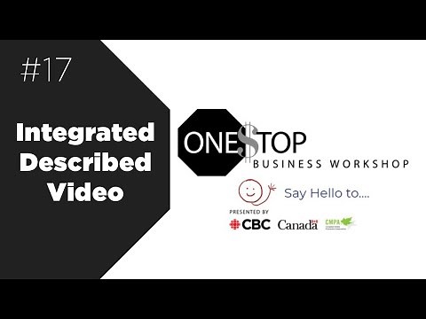 How to create an Integrated Described Video for your content | One Stop Business
