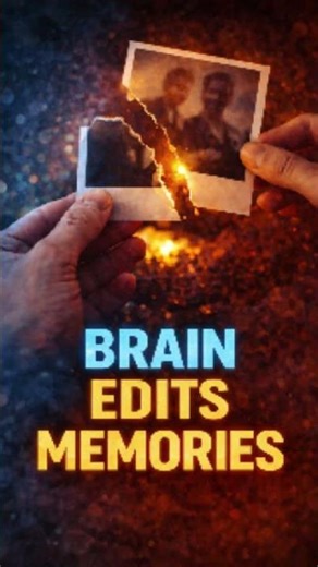 Did you know your brain doesn’t store memories like a camera?