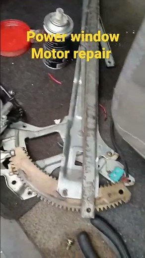 power window motor repair