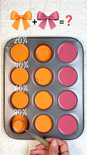 “Sunset Coral Palette” 🌅 #colormixing #colormix #colorpalette #artshorts #pastelvibes #artcolors