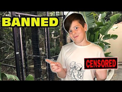 Kid Kicked Out Of Seaworld For Opening Cage And Flipping People Off! - Security Called!!!
