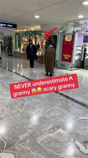 Never Underestimate A Scary Granny Prank
