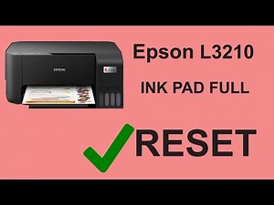 Epson L3210 Waste Ink Pad Counter Reset | Service Mode Fix