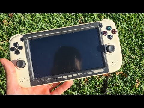 Mostrando a case do Ps2 Portatil.