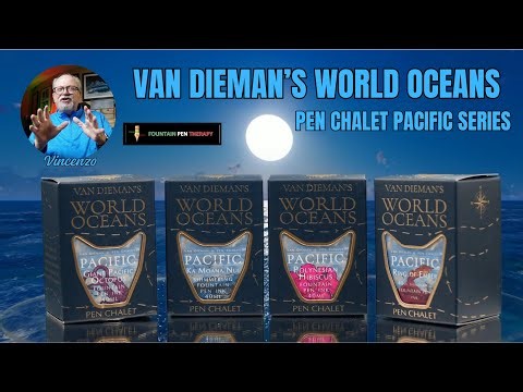 VAN DIEMAN'S PEN CHALET PACIFIC SERIES INKS
