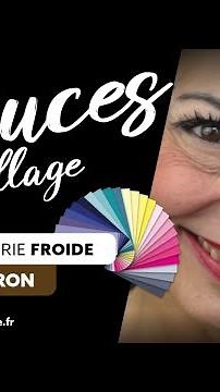 Astuces maquillage : se maquiller quand on a les yeux marron dans une colorimétrie froide.