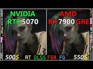 RTX 5070 vs RX 7900 GRE Test in 14 games at 4K