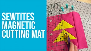 In this video, I will show what comes with the Sewtites Magnetic Cutting Mat. How does it make cutting easier? What types of fabrics can you cut with it? Use coupon code SARALAWSON for 15% off your order at Sewtites: https://www.sewtites.com/?ref=azayloiu (affiliate link) | Sew Sweetness