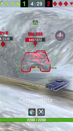That Poor Strv K 🥲😈 | #worldoftanksblitz #wotblitz #wotb #shorts #танки #вотблиц