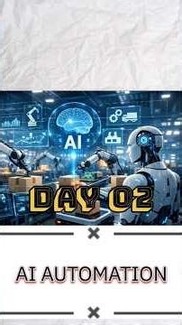 #002 || AI Automation Series Day 02 || AI Automation system ? #highincomeskills #shorts