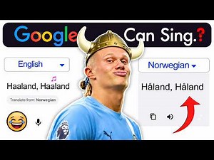 Google sings HAALAND HAALAND Song ( Ha Ha Ha)- Erling Haaland Song #norwayvsengland #worldcup