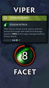 Viper Facet, poison burst #Dota2 | DotaCinema