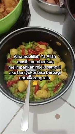Alhamdulillah Ya Allah aku bersyukur atas segala nikmat rejeki yang berlimpah ruah semoga bermanfaat untuk orang lain amin🤲🤲😍😇😇#bersyukur #berbagi