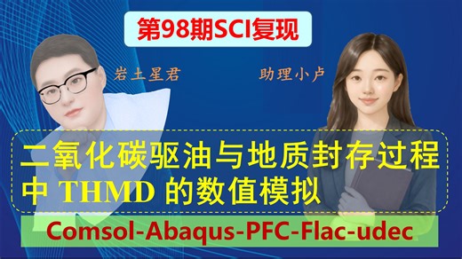 二氧化碳驱油与地质封存过程中 THMD 的数值模拟