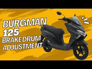Scooter Brake drum adjustment