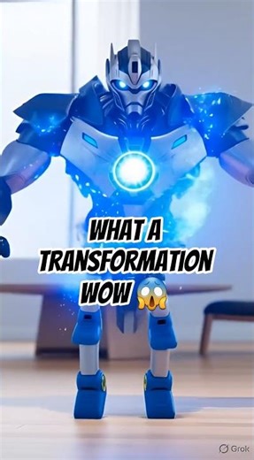 Epic Transformation! #cartoon #transformer #robot