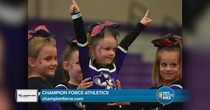 Champion Force Athletics offers affordable cheer classes for kids ages 4-18