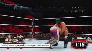 Lash Legend and Jakara Jackson align with Noam Dar: NXT Battleground 2023 highlights