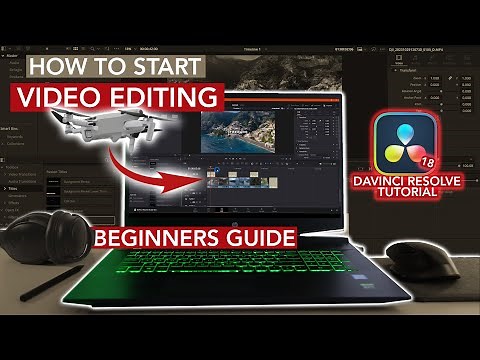 How to start Drone Video Editing in Davinci Resolve Beginners Guide Tutorial