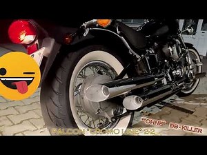 XVS 650 Drag Star | Original vs. Falcon Cromo Line mit & ohne dB Killer | Sound Check 🔈...🔉...🔊...
