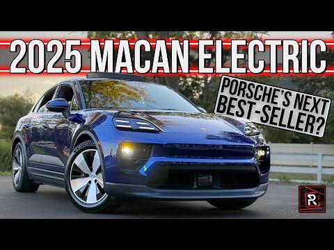 The 2025 Porsche Macan Is A Thoroughly Overhauled Luxury SUV For An Electric Future