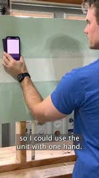 Don’t guess — scan first. 🧰✨ Huge thanks to @RLLWoodworks for reviewing Walabot 🙌