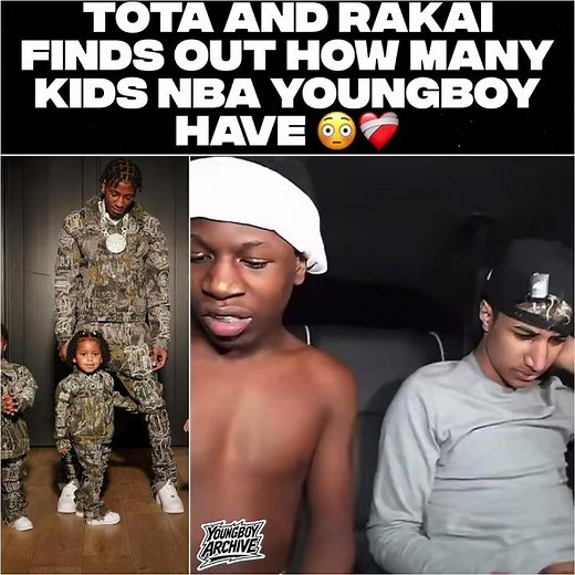 Tota And Rakai Finds Out How Many Kids NBA YoungBoy Have 😳❤️‍🩹!