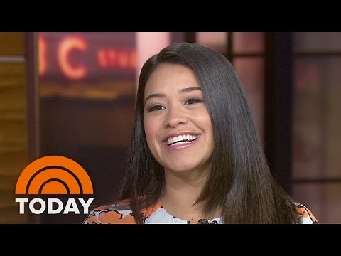 Gina Rodriguez Reacts To Golden Globes Speech | TODAY