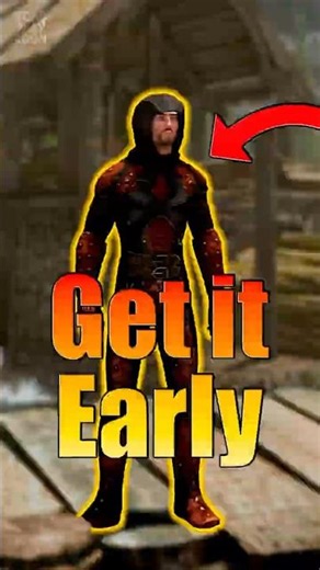 How to get Skyrim's best ASSASSIN armor #gaming #skyrim #shorts