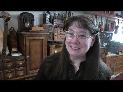 Violin Making Adventures #270 (Opening an Old Box & Special Scroll) C. Macomber, Violin Maker