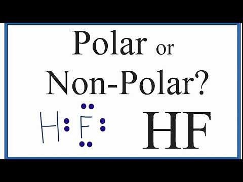 Is HF Polar or Non-polar? (Hydrofluoric acid)