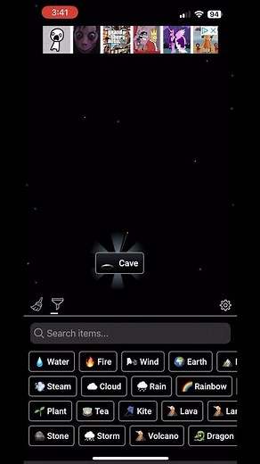 How to make cave in infinite craft