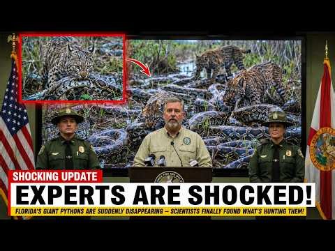 A New Predator Is Wiping Out Florida’s Giant Pythons — Scientists Finally Captured It on Camera